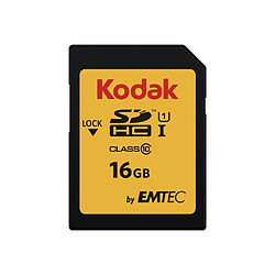 KODAK - Carte Mémoire SDHC - Negro