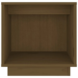 Acheter vidaXL Tables de chevet 2pcs Marron miel 40x30x40cm Bois de pin solide