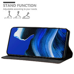 Cadorabo Coque Oppo Reno2 Etui en Brun