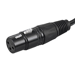 Avis Câble de Microphone Adaptateur 3Pin XLR Femelle à Dual Mâle Fiche Y Splitter Jack Cordon 30cm