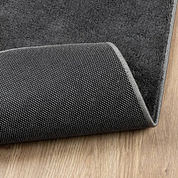 Acheter vidaXL Tapis OVIEDO à poils courts anthracite 160x230 cm