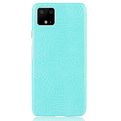 Wewoo Coque Rigide Pixel 4 XL Crocodile