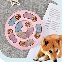 Avis Jouets de puzzle pour chiens pour chiots, jouet de puzzle interactif pour chiens, distributeur de friandises pour petits chiens jeu d'entraînement, mangeoire lente pour faciliter la digestion des animaux de compagnie