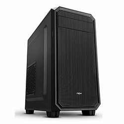 Boîtier ATX mini-tour avec lecteur de carte Nox Coolbay MX2 Noir pas cher