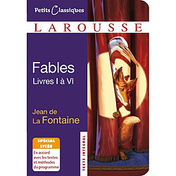 Fables : livres I à VI - Occasion