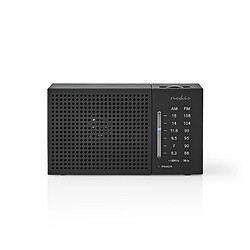 Avis NEDIS Radio FM/AM | 1,5 W | Format de Poche | Noire