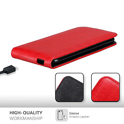 Avis Cadorabo Coque WIKO VIEW GO Etui en Rouge