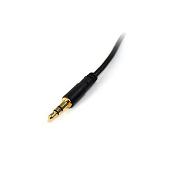 StarTech.com MU1MMS câble audio 0,3 m 3,5mm Noir