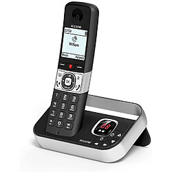 Alcatel telephone sans Fil DECT avec répondeur intégré noir gris