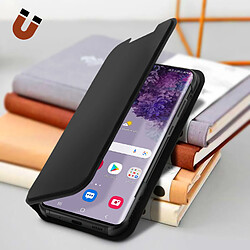 Étui Cuir pour Samsung S20 Plus Clapet Porte Carte Otterbox Strada Via Noir pas cher