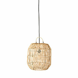 Avis Mes Abat-jour forme cylindre 32x32x49 cm en rotin naturel - LUMEN