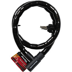 Master Lock Cable de securite Antivol tresse pour 2 roues moto scooter velo 120 cm noir