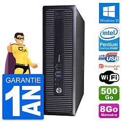 PC HP ProDesk 600 G1 SFF Intel G3220 RAM 8Go Disque 500Go Windows 10 Wifi - Occasion