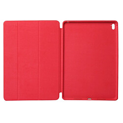 Acheter Wewoo Housse Étui Coque en cuir de couleur unie à rabat horizontal pour iPad Pro 11 pouces 2018avec support rabattable et fonction réveil / veille Rouge