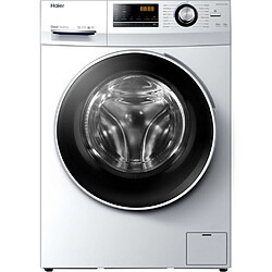 Lave-linge frontal 60cm 10kg 1400t blanc - hw100b14636n - HAIER pas cher