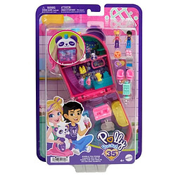 Polly Pocket-Panda Bubble Tea-Coffret avec 2 mini-figurines et panda HWN95