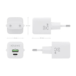 Avis Chargeur mural Aisens ASCH-25W2P014-W Blanc 25 W (1 Unité)