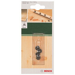 Bosch 2609255315 Set de 4 centreurs de tourillons Diamètre 6 mm