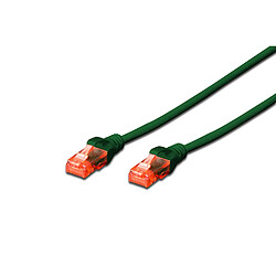 ASSMANN Electronic DK-1617-010/G 1m Cat6 U/UTP (UTP) Vert câble de réseau - Câbles de réseau (1 m, Cat6, U/UTP (UTP), RJ-45, RJ-45, Vert)