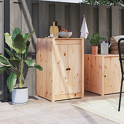 vidaXL Portes de cuisine d'extérieur 50x9x82 cm bois de pin massif