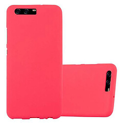 Cadorabo Coque Huawei P10 Etui en Rouge