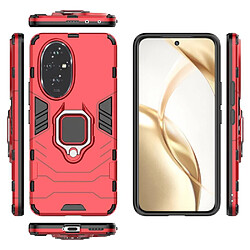 Htdmobiles Coque pour Honor 200 5G - housse etui rigide anti choc + film ecran - ROUGE