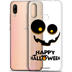 Caseink Coque Pour Wiko View 3 LITE (6.09 ) [Gel HD Collection Halloween Design Happy - Souple - Ultra Fin - Imprimé en France]