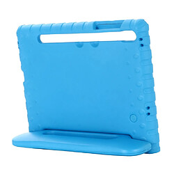 Avis Coque en TPU mousse EVA cool élégante avec béquille bleu pour votre Samsung Galaxy Tab S6