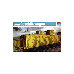 Trumpeter Maquette Train German Geschützwagen