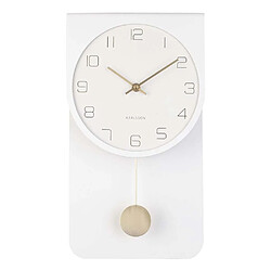 Avis Karlsson Pendule en bois Casa 22 x 39 cm Blanc.