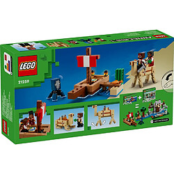 21259 Le voyage du bateau pirate LEGO® Minecraft?