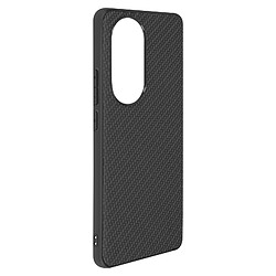 Avizar Coque pour Oppo Reno 10 et 10 Pro Silicone gel Style carbone Noir