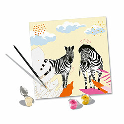 Set de peinture par chiffres Ravensburger Zebra