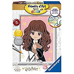 Ravensburger Numero d art lignes colorees Hermione, petit modele