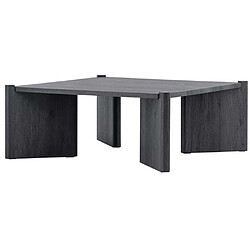 Acheter Venture Home Table basse carré Rogaland marron foncé.