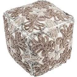 Avis Karedesign Pouf Ornaments nature 45x45cm Kare Design