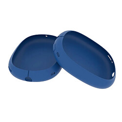 Étui En Silicone Pour Oreillettes Antichoc Pour Casque Airpods Max Bleu Foncé