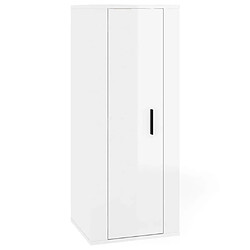 Acheter vidaXL Ensemble de meubles TV 5 pcs Blanc brillant Bois d'ingénierie