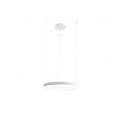 Luminaire Center Plafonnier LED intégré Rio Integrated Acier blanc 1 ampoule 150cm