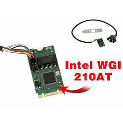 Avis Kalea-Informatique Carte M2 M.2 NGFF B M Key Gigabit Lan Ethernet 10 100 1000Mbps - CHIPSET INTEL I210