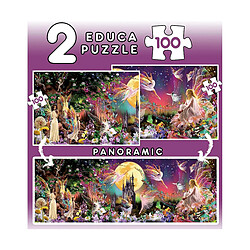 Educa Borras Puzzle Educa (2 x 100 pcs) Fées et elfes