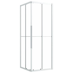 vidaXL Cabine de douche ESG dépoli 80x80x180 cm