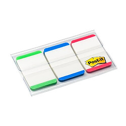 Marque-pages strong couleurs unis classique Post-It - distributeur de 66 index