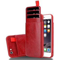 Cadorabo Coque iPhone 6 / 6S Etui en Rouge