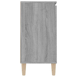 Acheter vidaXL Buffet Sonoma gris 101x35x70 cm Bois d'ingénierie