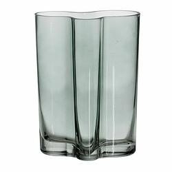 BigBuy Home Vase Bleu Verre 15 x 9 x 20,5 cm