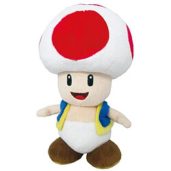 TOGETHER Peluche Toad 20 cm dans la Franchise Mario Multicolore