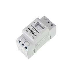 Programmateur interrupteur minuterie numérique pour rail DIN GreenBlue GB104