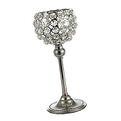 Bougeoirs En Cristal Chandeliers Pour La Décoration De Table De Mariage Cadeau 25cm Or