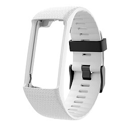 Bracelet de remplacement Blanc compatible pour POLAR A360/A370 GPS Smart Watch